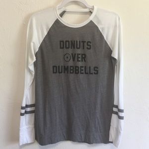 Backless Hollister Graphic long sleeve top